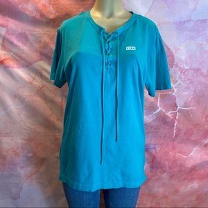 Laced Front Victoria’s Secret PINK Shirt